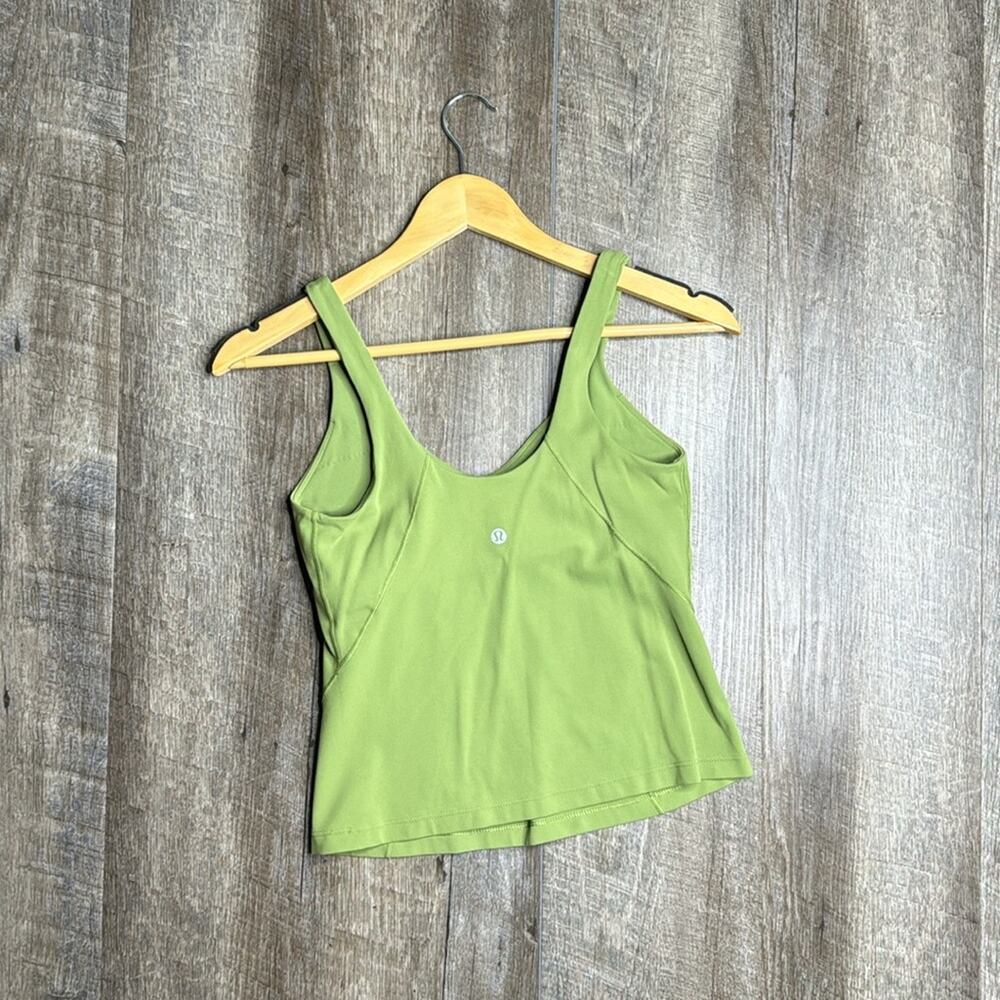 lululemon Green Align Tank Top Size 6